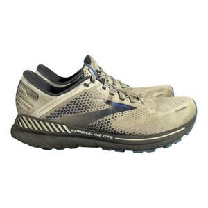 Brooks Adrenaline GTS 22 Men’s 10.5 2E Wide Running Shoes Gray Blue Support